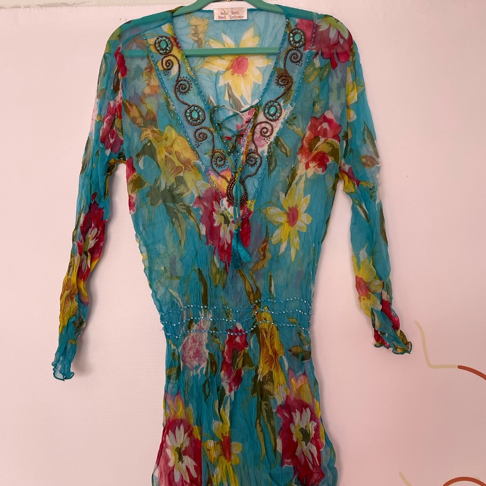 Authentic St. Bart’s Beach Coverup